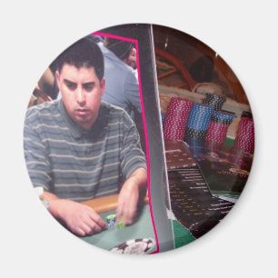 poker player magnet