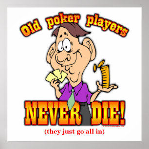 Poker Players Poster