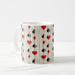 Poker Playing Card Symbols Coffee Mug