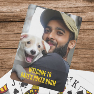 Poker Playing Cards - Customisable - Photo + Text