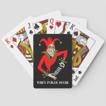 Poker Playing Cards - Customisable - Poker Joker