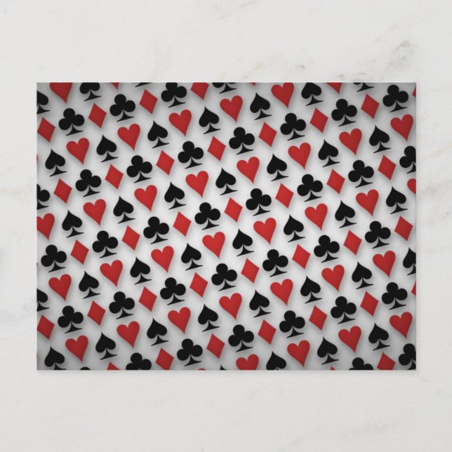 Poker Playing Cards Pattern Design (Front)