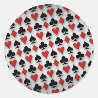 Poker Playing Cards Pattern Design