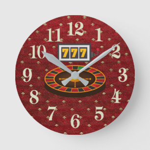 Poker Round Clock