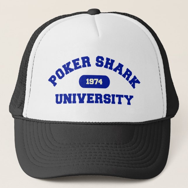 Poker Shark Trucker Hat (Front)