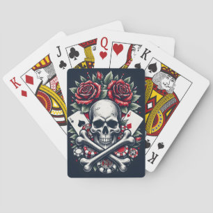 Poker Skull Playing Cards