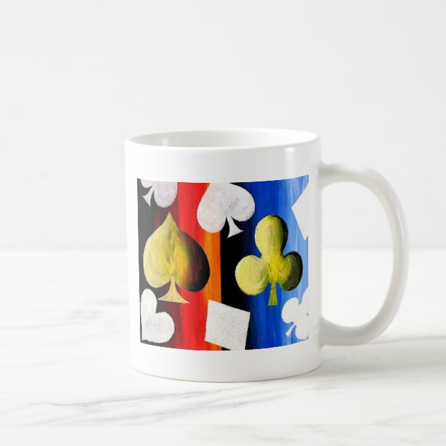 Poker Suits designer coffee mug (Right)