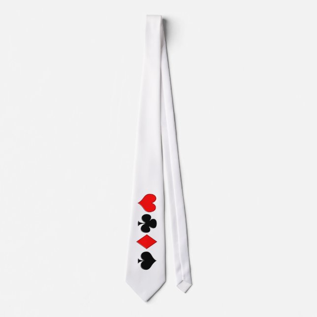 Poker Suits Tie (Front)