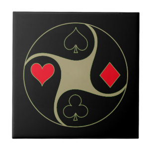 Poker Suits Tile