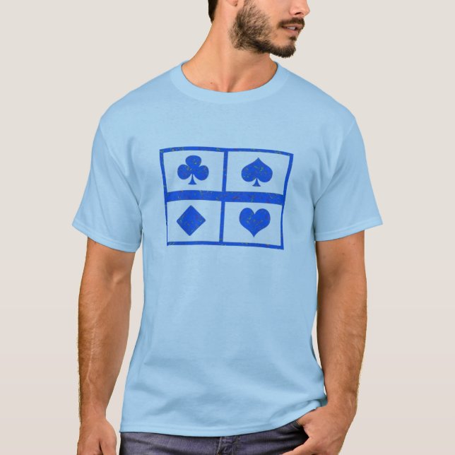 Poker Symbol Art - Fan Club - Multicolor choices T-Shirt (Front)