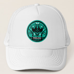 Poker Themed Lucky Trucker Hat