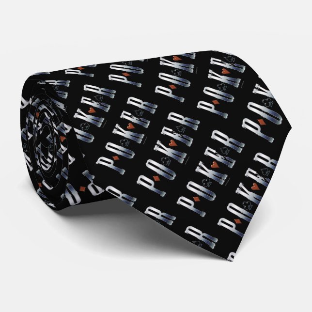 Poker tie (Rolled)