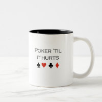 Poker til it hurts T-shirt