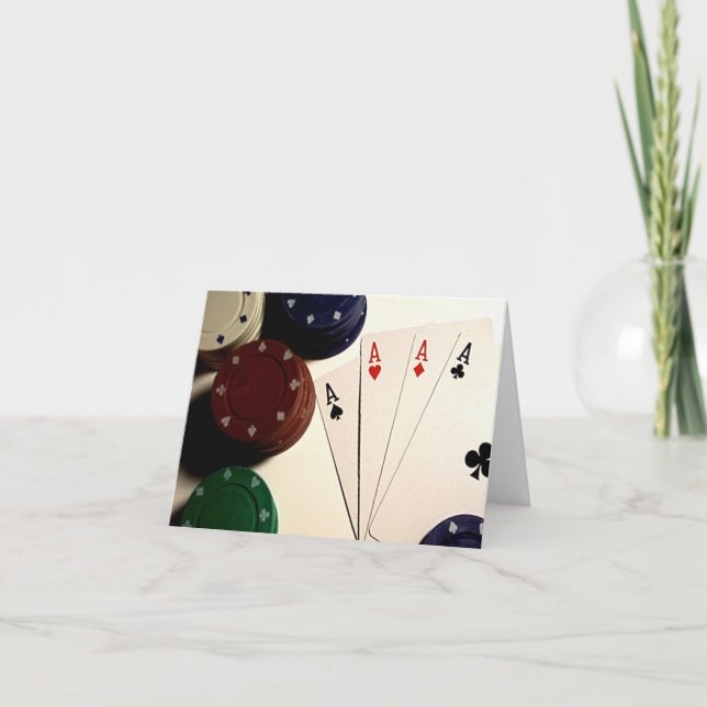 Poker Time Card (Front)