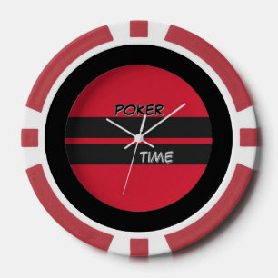 Poker Time Red Black  Chips