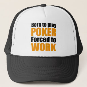 poker trucker hat
