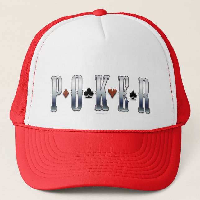 Poker Trucker Hat (Front)