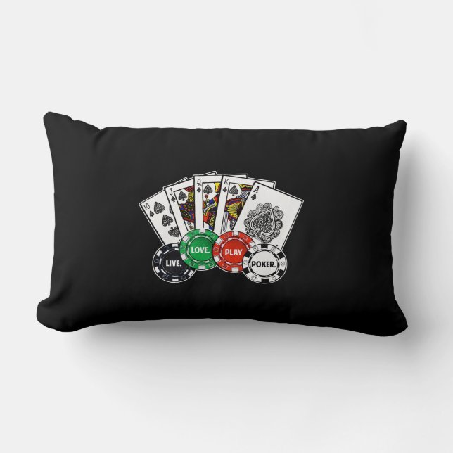 Poker v1 lumbar cushion (Front)