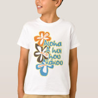 Pokii Hawaiian Floral Aloha Design