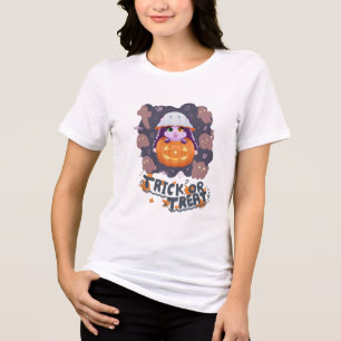 Pokyo The Holland Lop Long ears Rabbit Tri-Blend Shirt