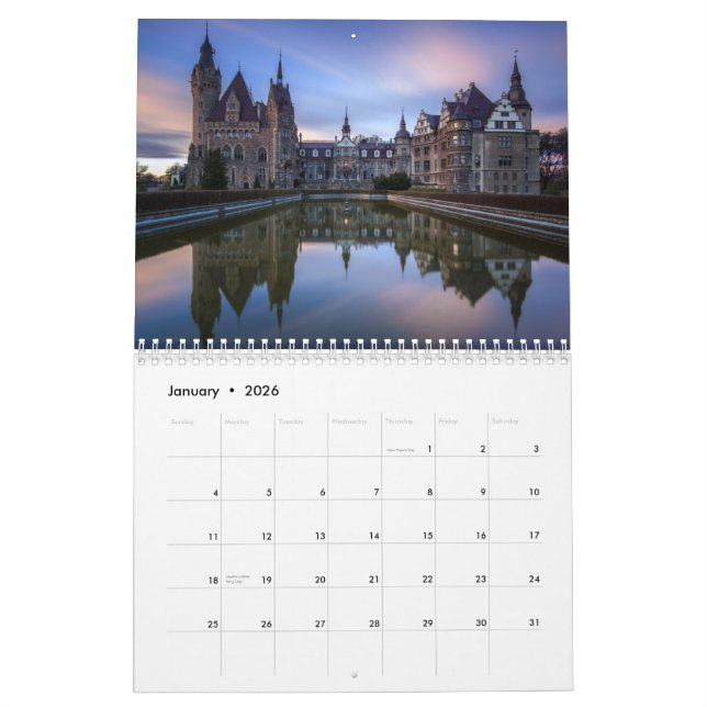 Poland 2026 Photo Calendar (Jan 2026)