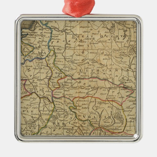 Poland 4 metal ornament (Front)