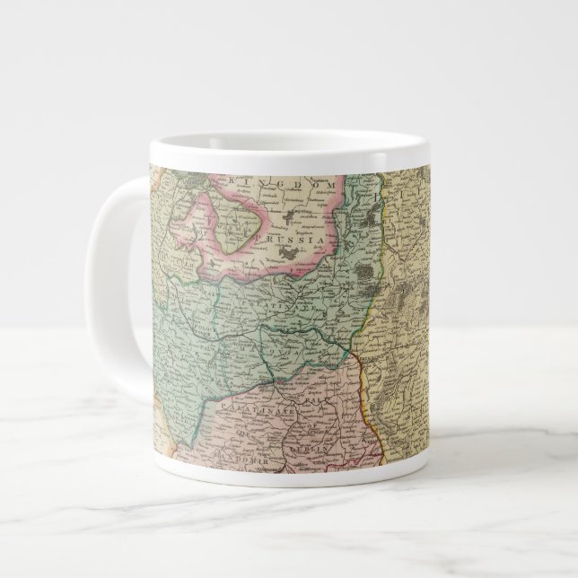 Poland 7 large coffee mug (Front Left)