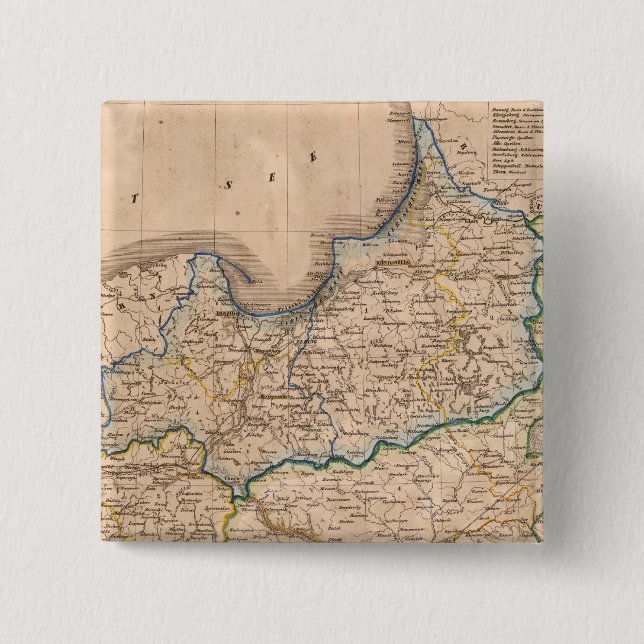 Poland and Russia 15 Cm Square Badge (Front)