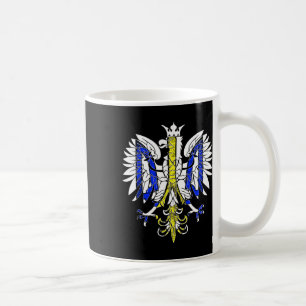 Poland And Ukraine Polish Ukrainian Heritage Eagle Coffee Mug
