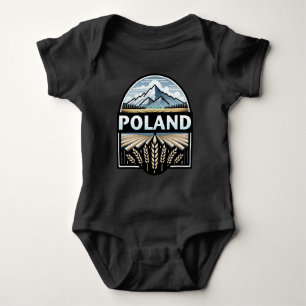 Poland Baby Bodysuit