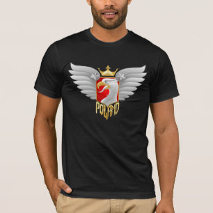 Poland Biker Design T-Shirt