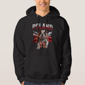 Poland Bulldogs Proud Dog Lovers Apparel for Fans Hoodie