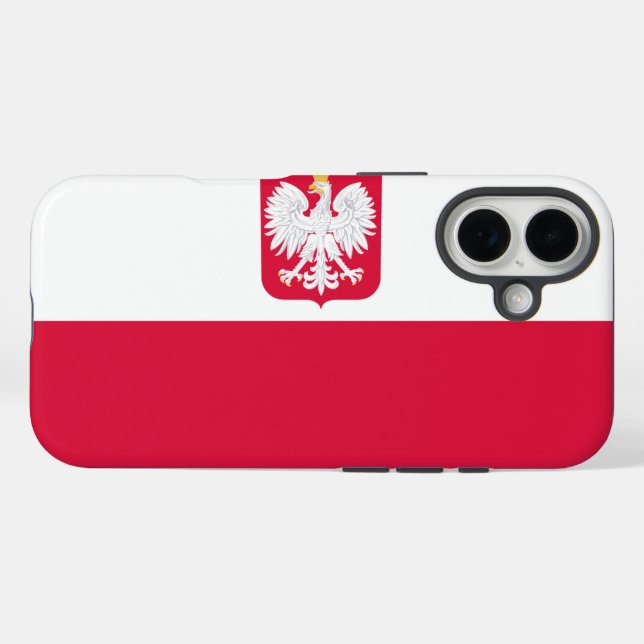 Poland Case-Mate iPhone Case (Back (Horizontal))