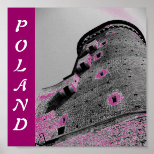 Poland Castle Poster