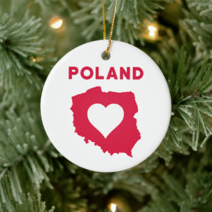 Poland Ceramic Ornament
