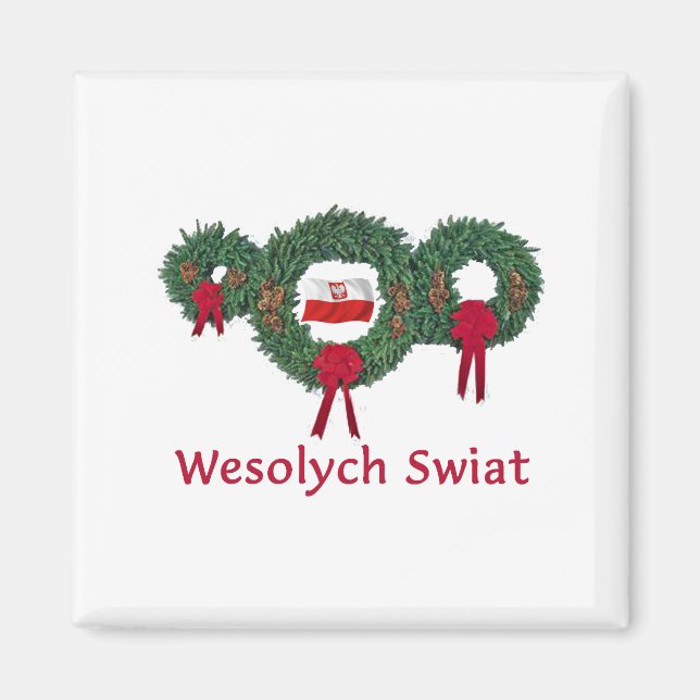 Poland Christmas 2 Magnet (Front)