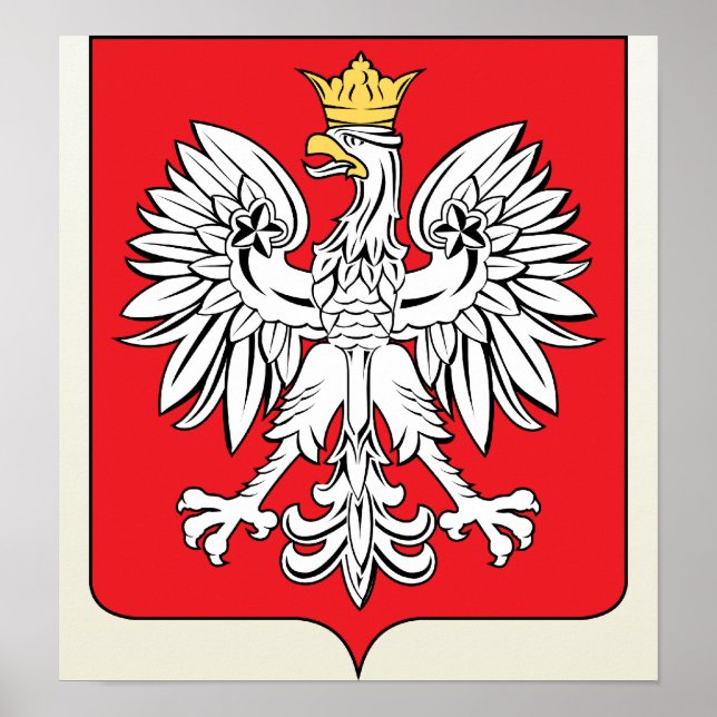 Poland Coat of Arms detail Poster (Front)