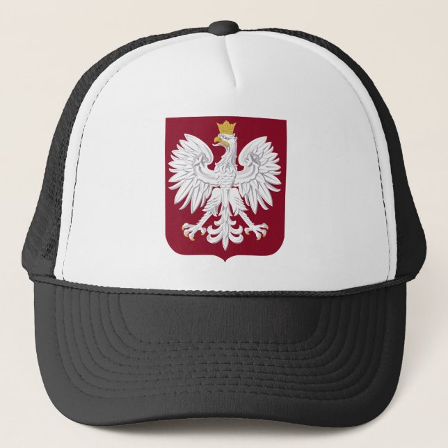 Poland Coat of Arms Trucker Hat (Front)