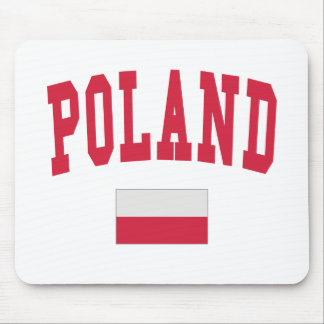Poland College Style Mouse Pad