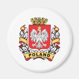 Poland Crest Magnet