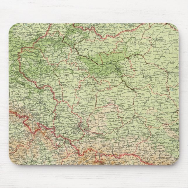 Poland & CzechoSlovakia Mouse Pad (Front)