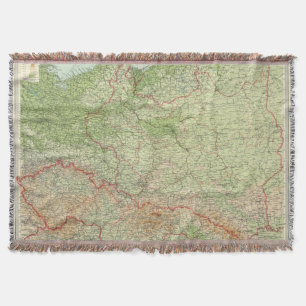 Poland & CzechoSlovakia Throw Blanket