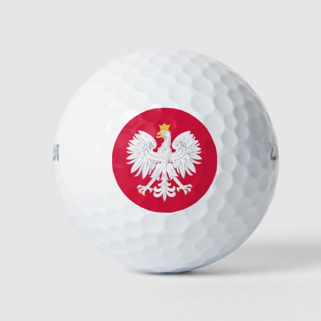 poland emblem golf balls (Front)