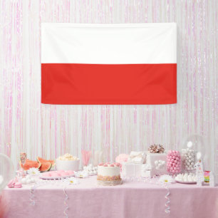 Poland flag banner