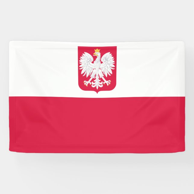 Poland flag banner (Horizontal)