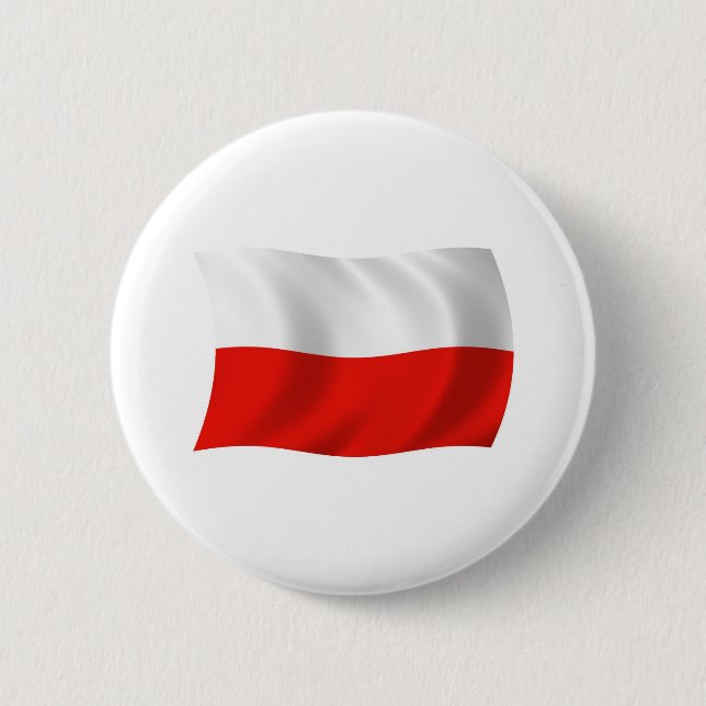 Poland Flag Button (Front)