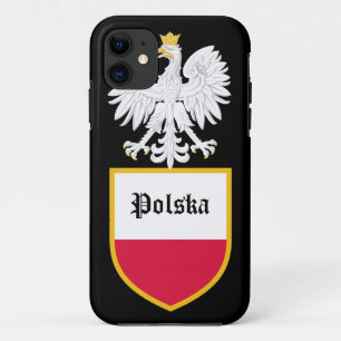 Poland Flag iPhone 11 Case