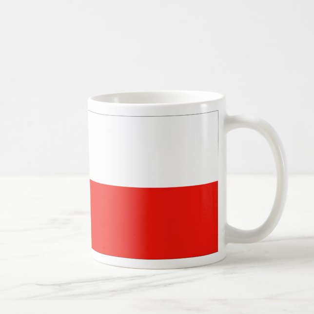 Poland flag coffee mug (Right)