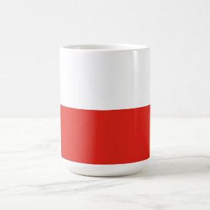 Poland flag coffee mug