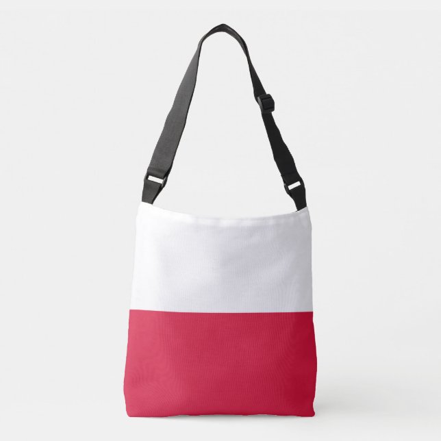 Poland Flag Crossbody Bag (Front)